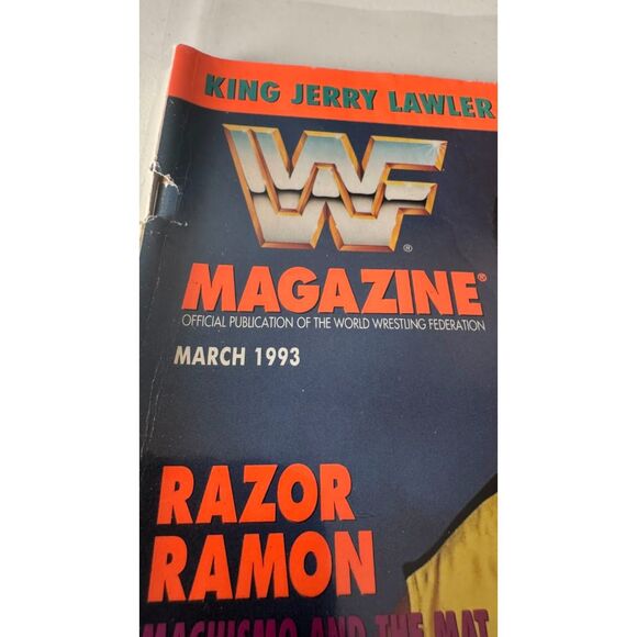 WWF Magazine March 1993 Razor Ramon Scott Hall - Picture 6 of 9